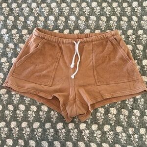 Aerie TerraCotta 100% cotton shorts